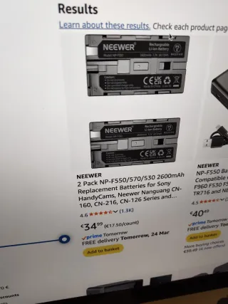 Foco LED NEEWER CN-160 Cámara/Vídeo