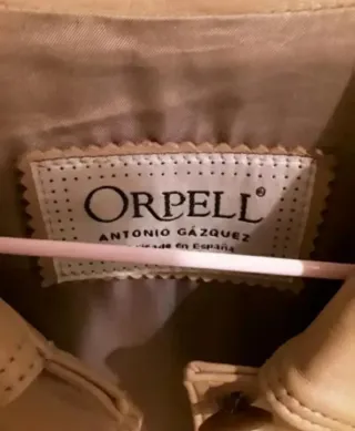 Chaqueta mujer de piel marrón Orpell