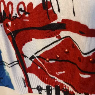 Jersey Desigual Talla S Love Artístico