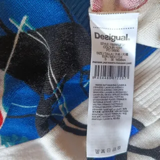 Jersey Desigual Talla S Love Artístico