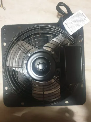 Ventilatore assiale.