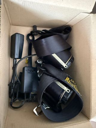 Cinturones de seguridad Ferrari negros