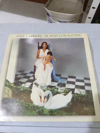 Disco Vinilo Lole y Manuel Al Alba Con Alegria