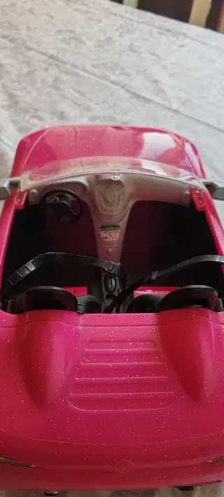 Coche Muñeca Barbie Rosa