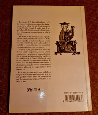 Libro leyendas de Ávila
