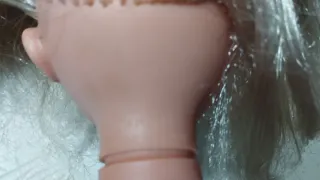 Nancy cabeza de muñeca rubia