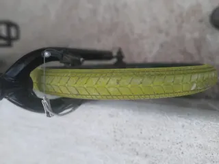 Bicicleta BMX Monti Gris Ruedas Amarillas