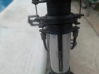 Bicicleta BMX Monti Gris Ruedas Amarillas