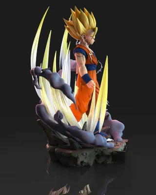 Resina 1/4 Gohan SSJ2 NC Collectibles