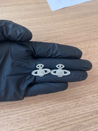 Pendientes Vivienne Westwood Plata Circonita