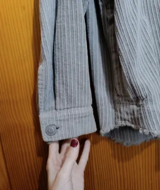 Chaqueta Zara pana gris