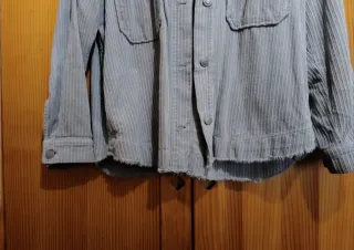 Chaqueta Zara pana gris