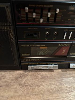 Radio Cassette Contac 8850 Negro