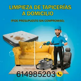 Limpieza de tapicería sofá colchón alfombra