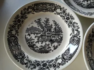 Set 4 Platos postre San Claudio Ceilán