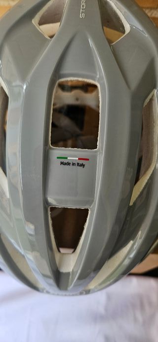 Casco Abus Stormchaser ACE Pure Grey