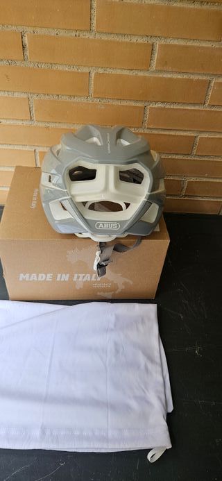 Casco Abus Stormchaser ACE Pure Grey