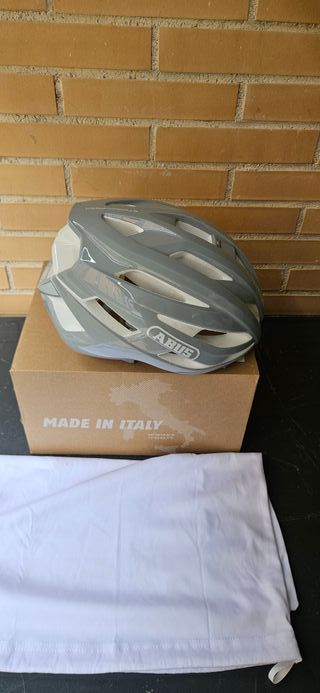 Casco Abus Stormchaser ACE Pure Grey