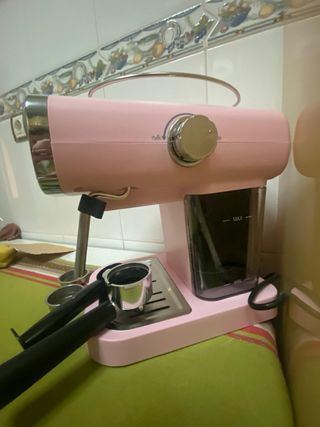 Cafetera Espresso Silvercrest Rosa
