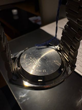 Reloj Seiko Plata Automático Ref SCWF05K