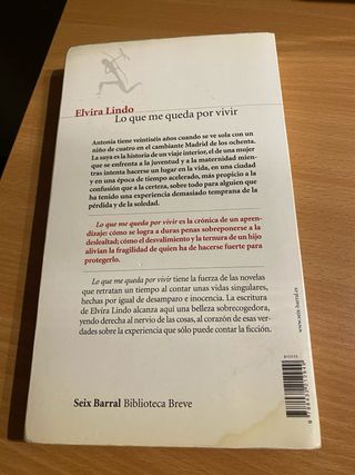 Lo que me queda por vivir - Elvira Lindo