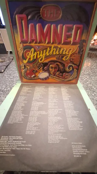 Vinilo The Damned - Anything