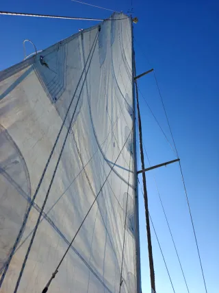 Vela mayor full batten