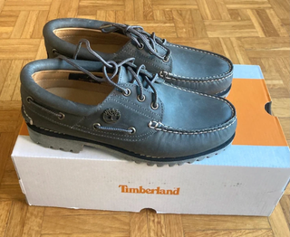 Timberland mocasines náuticos grises talla 3