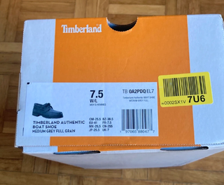 Timberland mocasines náuticos grises talla 3