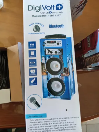 Altavoz Portátil con Micrófono
