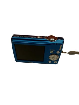 CAMARA COMPACTA NIKON COOLPIX S220 AZUL + FUNDA + CARGADOR