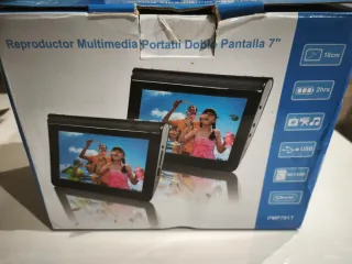 Reproductor Multimedia Portátil Doble Pantalla
