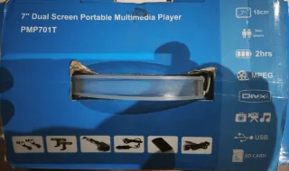 Reproductor Multimedia Portátil Doble Pantalla