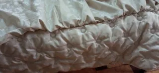 Trapunta matrimoniale champagne