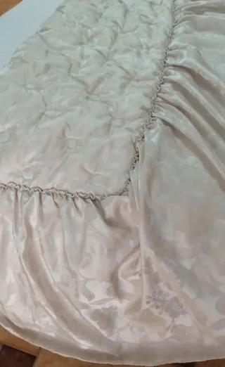 Trapunta matrimoniale champagne