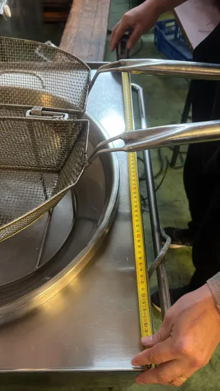 Freidora industrial gas Cocina Vidal Sonet