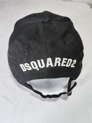 Cappello Dsquared2 nero logo patch