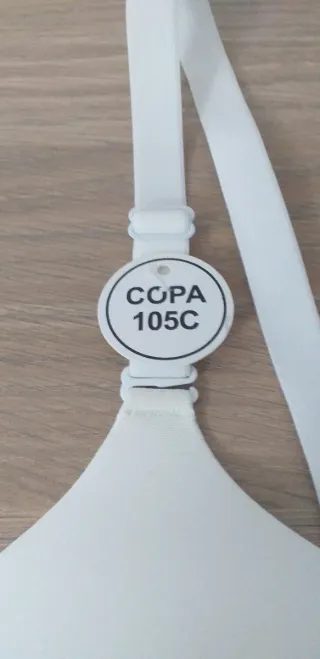 Sujetador blanco sin aros