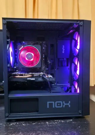 Pc Gaming Completo Ryzen 7 2700 16Gb GTX 1660 6Gb