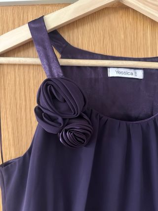 Vestido de fiesta morado Yessica C&A