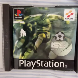 ISS Pro Evolution PS1 (PlayStation 1) 1ª edición