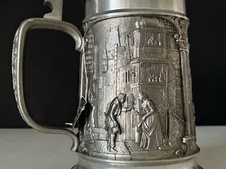 Jarra cerveza estaño