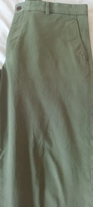 Pantalón Purificación García Verde Oliva