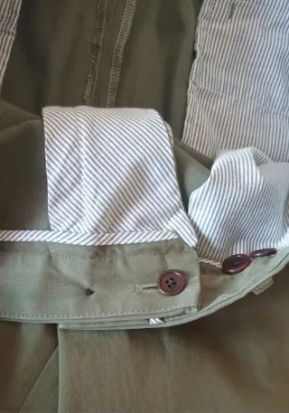 Pantalón Purificación García Verde Oliva