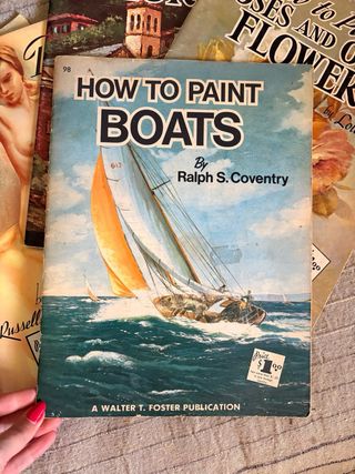 LOTE 6 MANUALES DE DIBUJO Y PINTURA