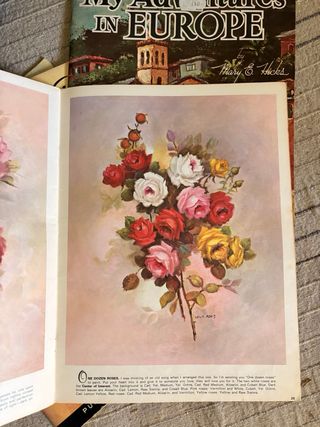 LOTE 6 MANUALES DE DIBUJO Y PINTURA