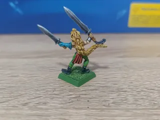 Warhammer Elfos silvanos bailarines Guerreros
