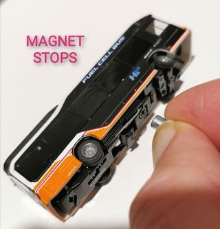 Maqueta N Tomytec Toyota Sora motorized driven bus