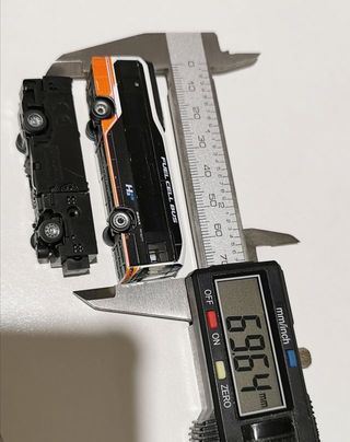 Maqueta N Tomytec Toyota Sora motorized driven bus