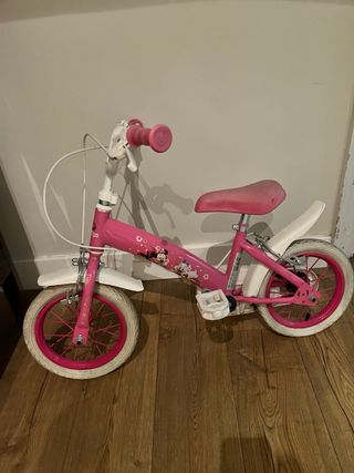 Bicicleta infantil rosa Minnie Mouse